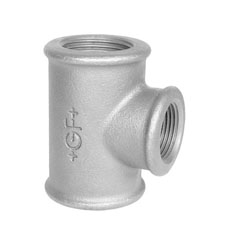 Teu redus 90ᵒ galvanizat 3 x FI