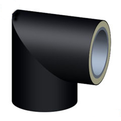 Curba 90°preizolata ABS