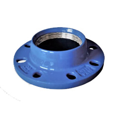 Adaptor cu flansa pentru conducte din PE/PVC AQZ