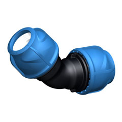 Cot 45° Ventilatie PVC-U