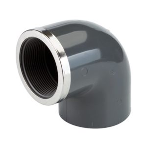 COT 90° PVC-U LIPIRE – FI CU RANFORSARE