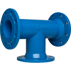 Teu redus cu flanse PN16